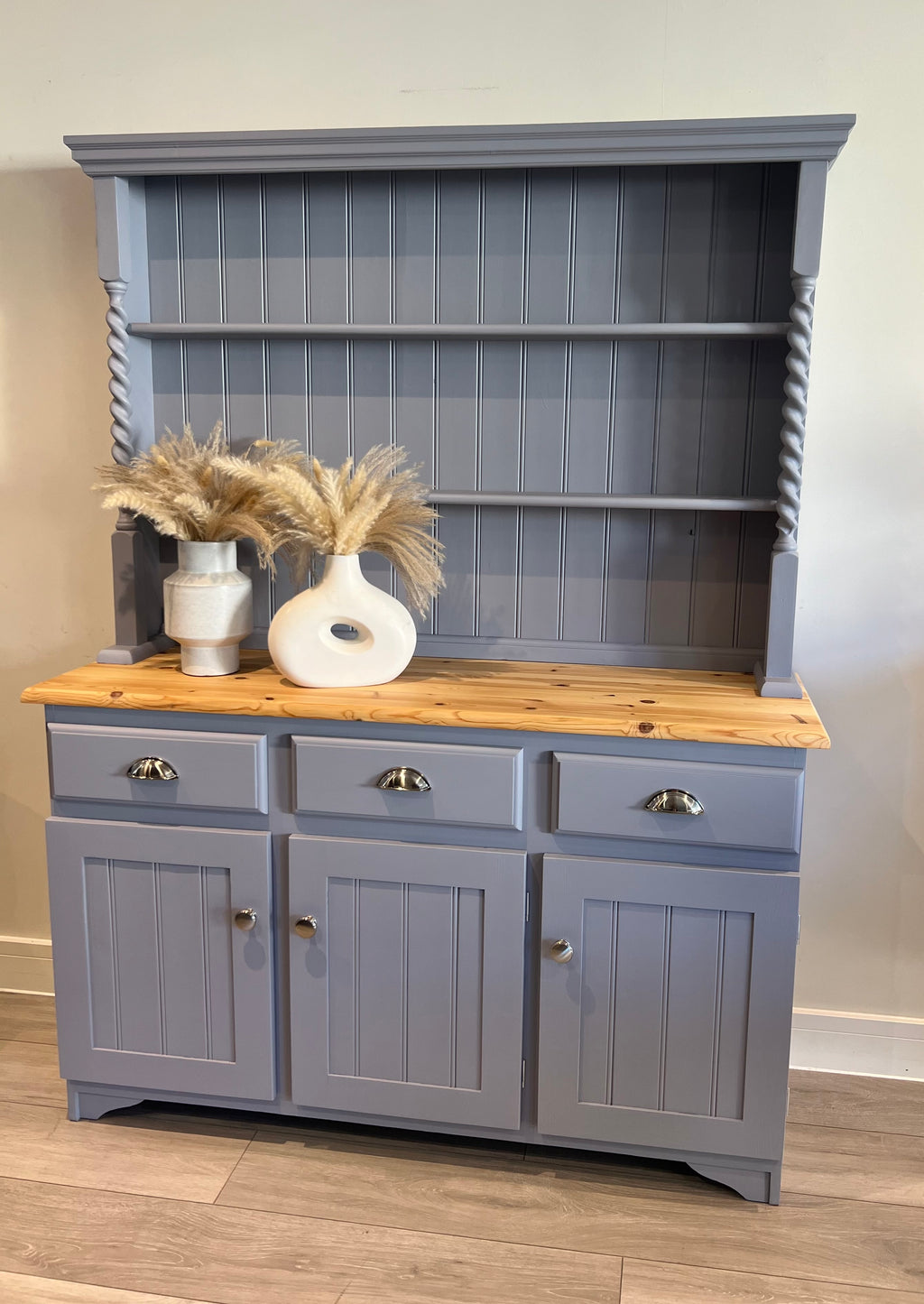 Dresser with barley twist detail