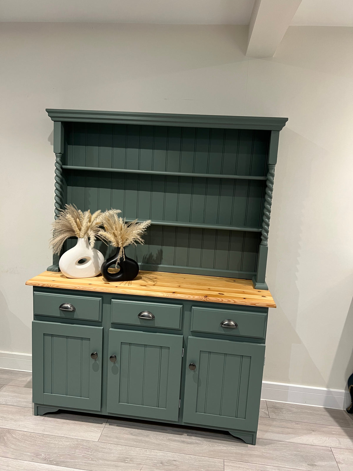 Dresser with barley twist detail