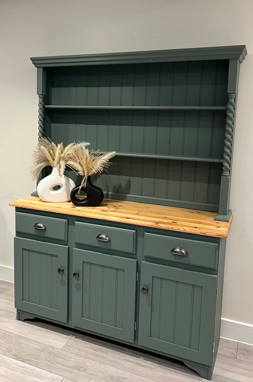 Dresser with barley twist detail