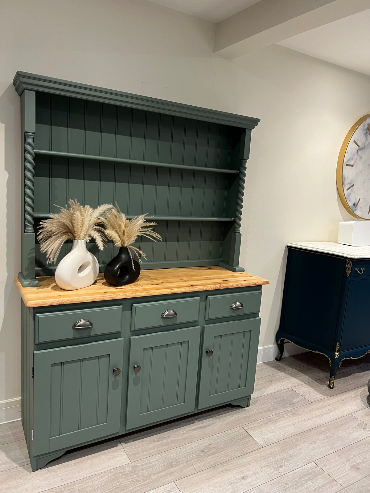 Dresser with barley twist detail