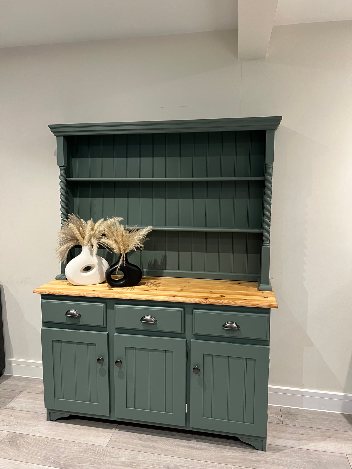Dresser with barley twist detail