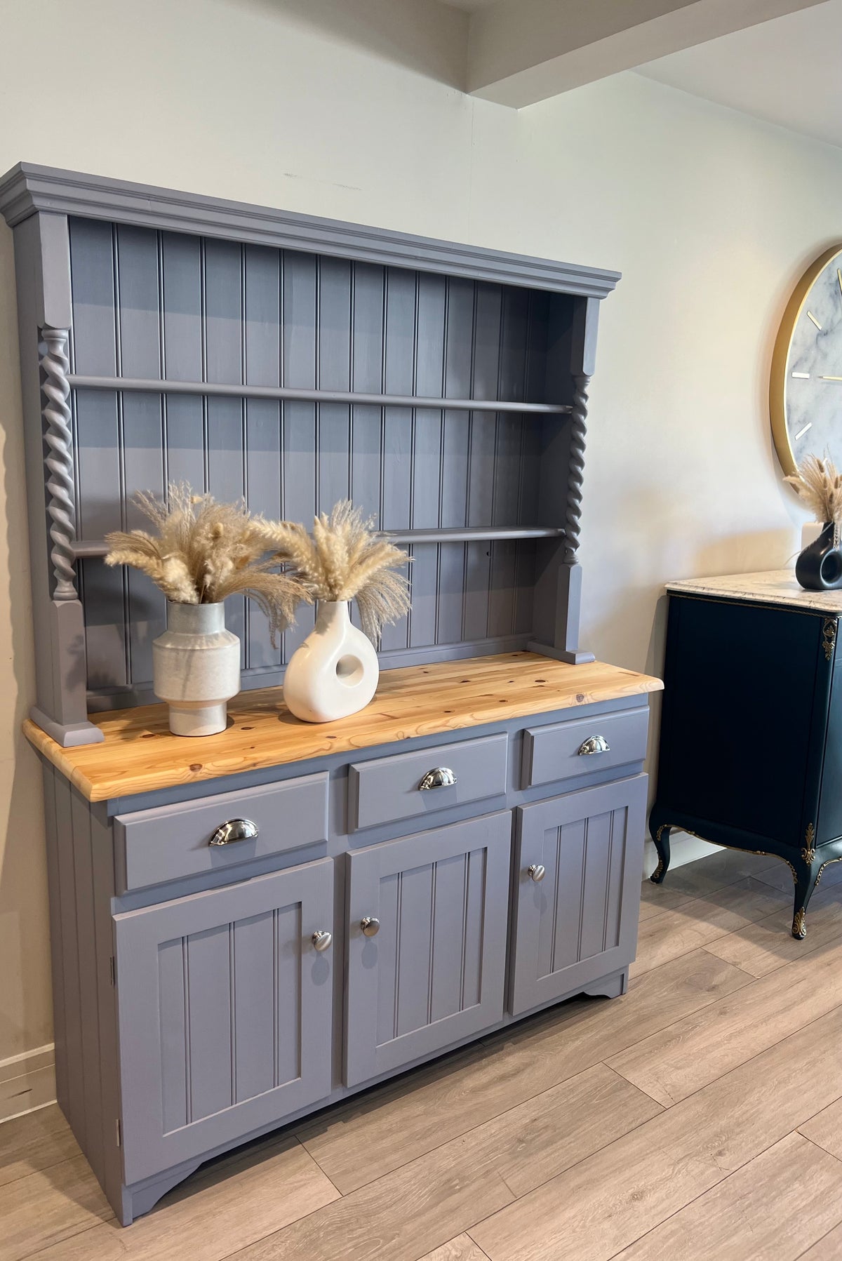 Dresser with barley twist detail