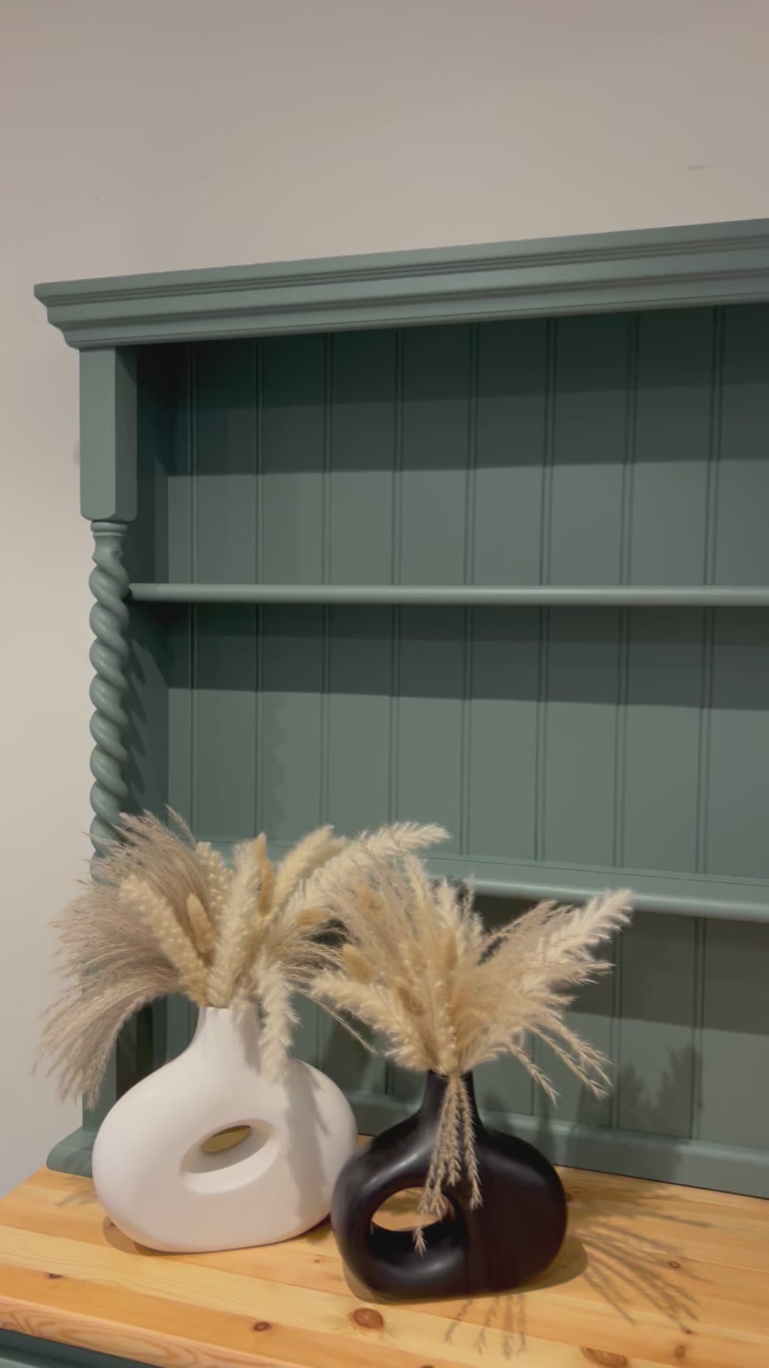 Dresser with barley twist detail